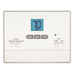 Braeburn - 2 Heat/1 Cool Non-Programmable Economy Thermostat - 1200NC