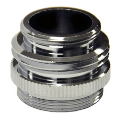 Danco - Dual Garden Hose Adapter (Chrome) - 10513