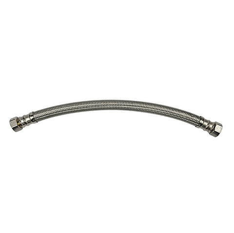 Danco - 3/4" FIP x 3/4" FIP Stainless Steel Water Supply Hose (18" Length) - 59782A