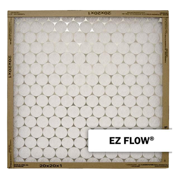 Flanders - EZ Flow, One Sided Metal - 20" x 20" x 2" - MERV 4