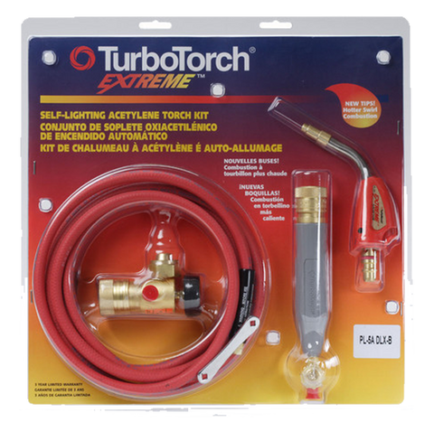 TurboTorch - PL-5ADLX-B Self Lighting Torch Kit - 0386-0833