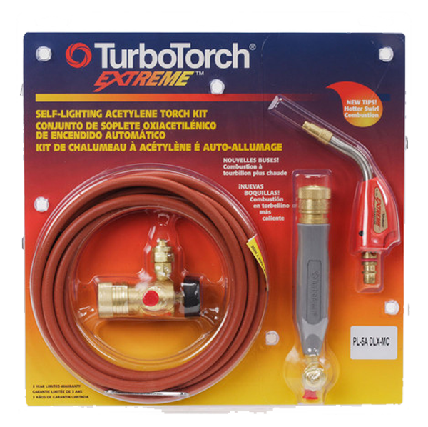 TurboTorch - PL-5ADLX-MC Self Lighting Torch Kit - 0386-0832