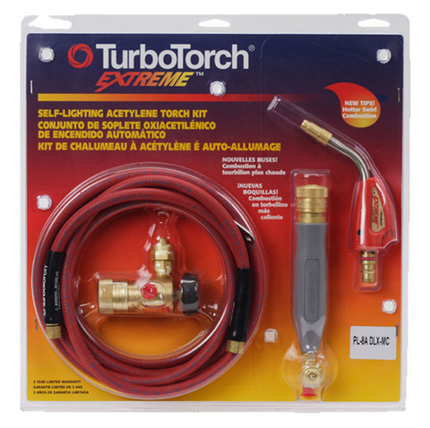 TurboTorch - PL-8ADLX-MC Self Lighting Torch Kit - 0386-0834