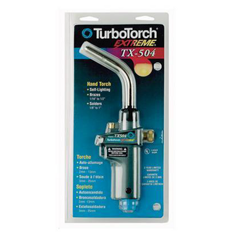 TurboTorch - TX504 Self Lighting Soldering Torch, Self Lighting - 0386-1293