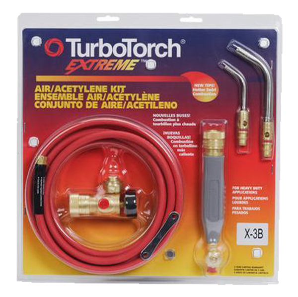 TurboTorch - X-6MC Air Acetylene Torch Kit, No Tanks - 0386-0339