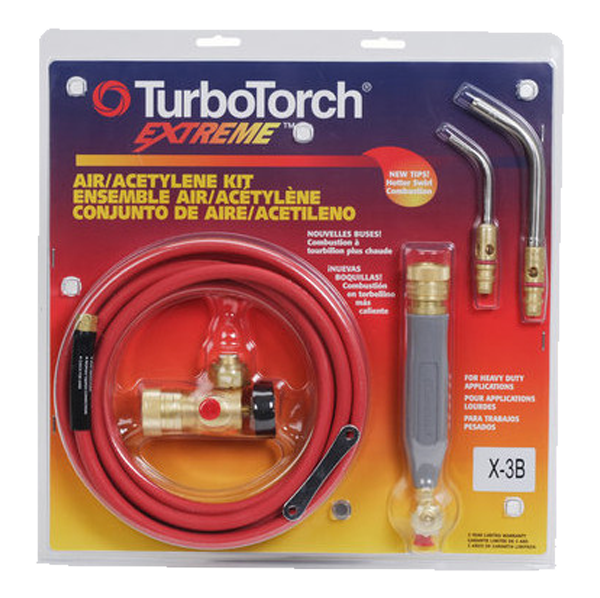 TurboTorch - X-3B Air Acetylene Torch Outfit, No Tanks - 0386-0335