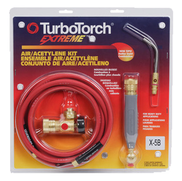 TurboTorch - X-5B Air Acetylene Torch Kit, No Tanks - 0386-0338