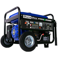 DuroMax - 5500W Electric Start Dual Fuel Hybrid Portable Generator - XP5500EH