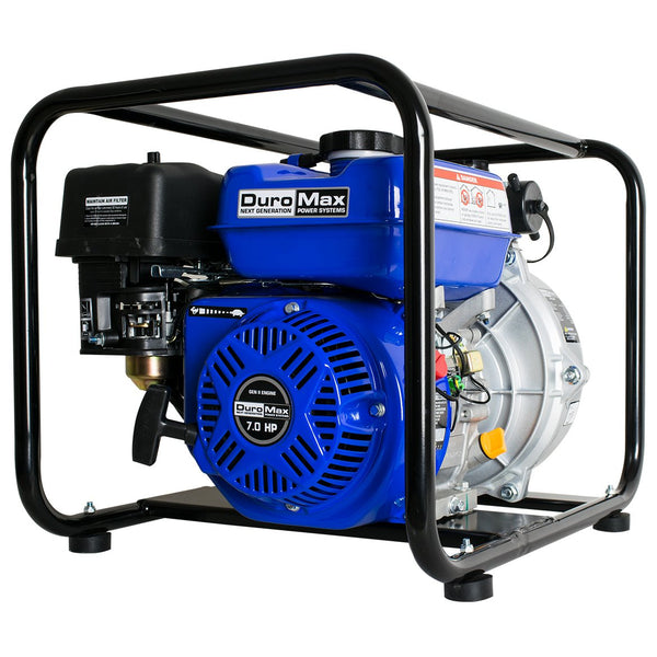 DuroMax - 212 CC 7 HP 2 in 70 GPM Gas Powered High Pressure Water Pump - XP702HP