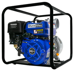 DuroMax - 9 HP 4 in Utility Gas Powered Water Pump - XP904WP